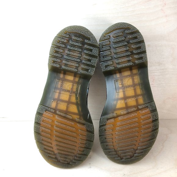 Dr. Doc Martens Airwair Rose Skull Mary Jane Shoes - Picture 6 of 6